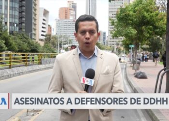 Más de un centenar de activistas han sido asesinados este año en Colombia