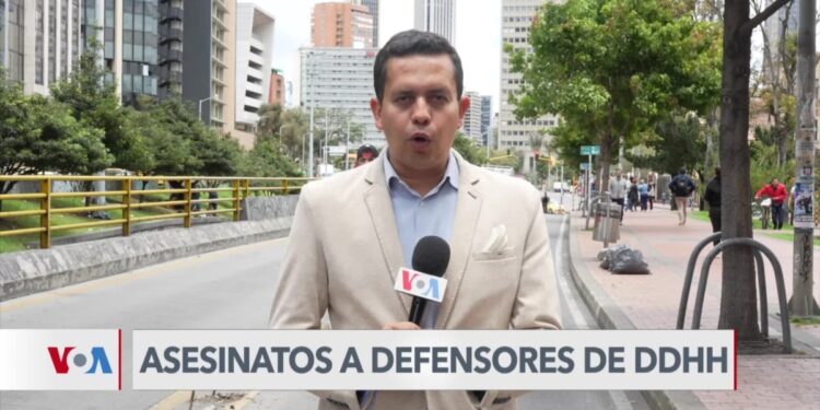 Más de un centenar de activistas han sido asesinados este año en Colombia