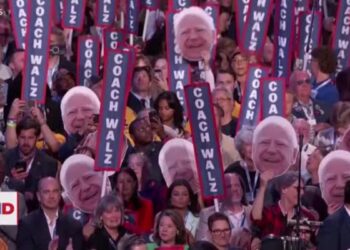 Walz acepta la nominación demócrata a la vicepresidencia