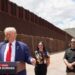 El expresidente Donald Trump visitó Arizona y hace de la inmigración su emblema de campaña