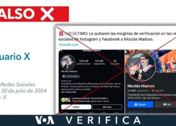 ¿Le retiraron a Nicolás Maduro las insignias de verificación en Instagram y Facebook? Eso es falso