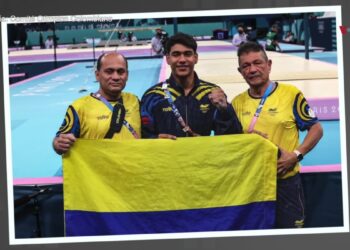 Ángel Barajas, el gimnasta que hace historia para Colombia en los Juegos Olímpicos