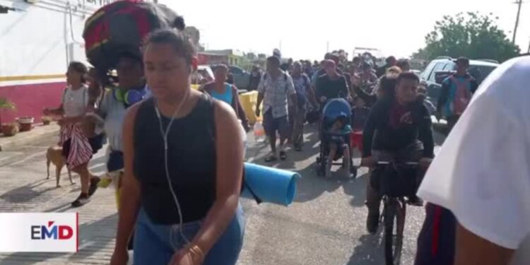 Migrantes podrán gestionar ingreso a EEUU desde el sur de México