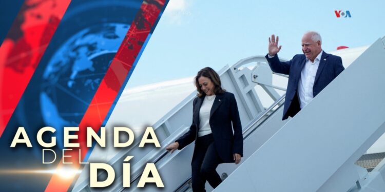 Kamala Harris y Tim Walz darán su primera entrevista conjunta desde el estado de Georgia