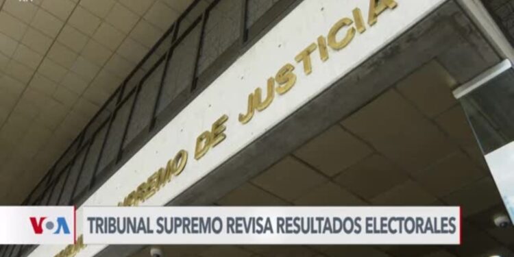 Tribunal Supremo de Venezuela inicia revisión de resultados electorales