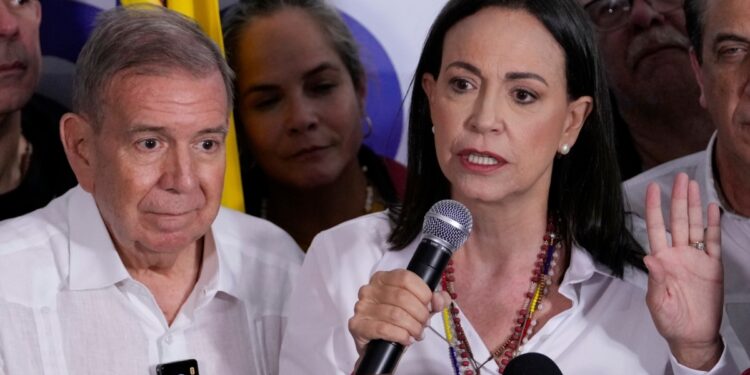 Oposición venezolana pide a México, Brasil y Colombia que revisen las actas que presentaron