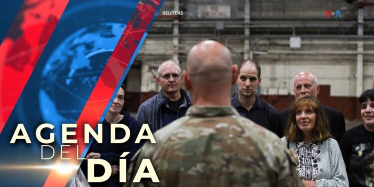 Ciudadanos liberados llegan a EEUU tras histórico intercambio de prisioneros