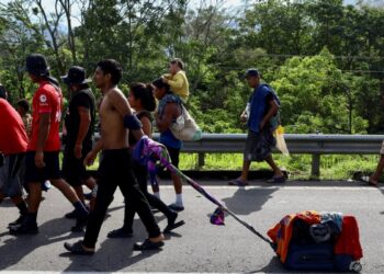 Gobierno de México informa la disminución de flujos migratorios en más del 70%.