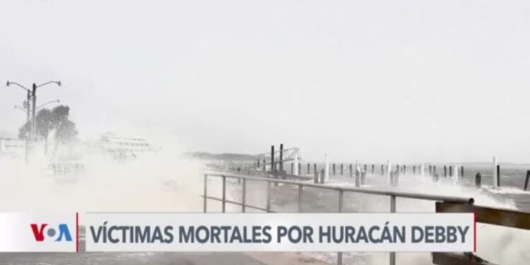 Tormenta tropical Debby amenaza sudeste de EEUU con inundaciones catastróficas