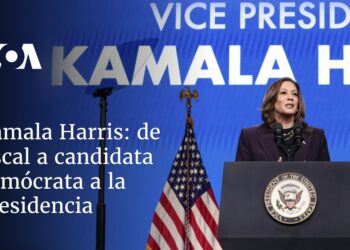 de fiscal a candidata demócrata a la presidencia