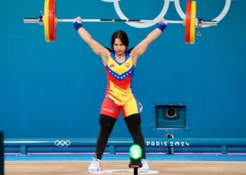 Anyelin Venegas obtuvo diploma olímpico y promete una medalla en Los Ángeles 2028