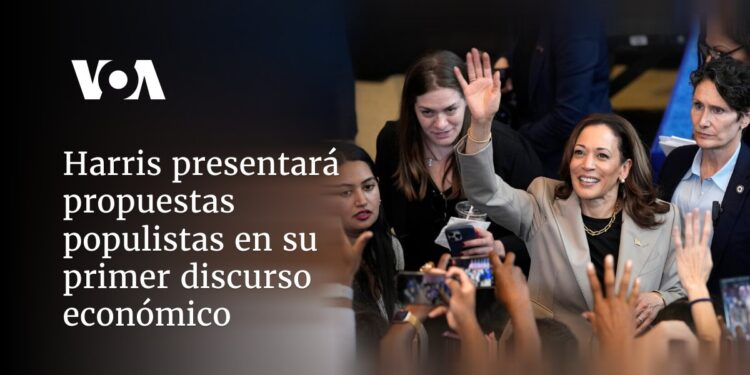 Harris presentará propuestas populistas en su primer discurso económico