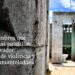 secuelas de violencia y casas desmanteladas