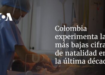 Colombia experimenta las más bajas cifras de natalidad en la última década