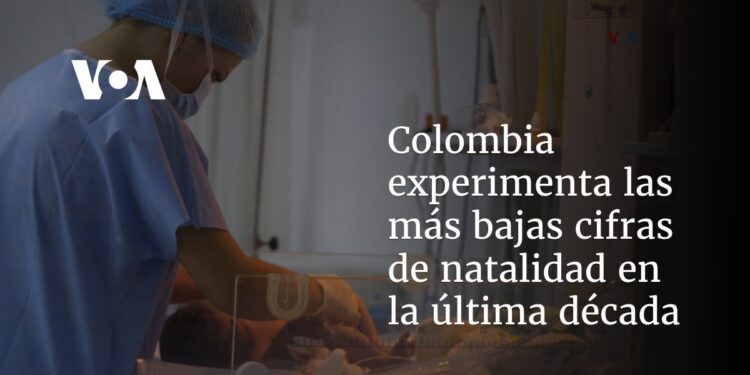 Colombia experimenta las más bajas cifras de natalidad en la última década