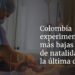Colombia experimenta las más bajas cifras de natalidad en la última década
