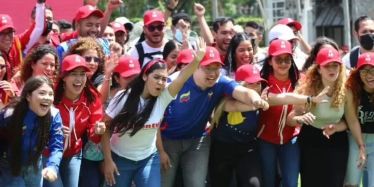 JPSUV se moviliza en Caracas por la paz y en defensa de victoria electoral del Presidente Maduro