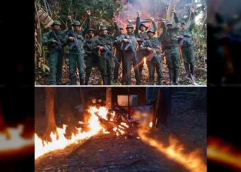 FANB desmanteló campamentos de minería ilegal en Amazonas