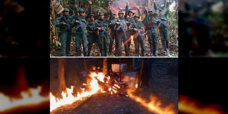 FANB desmanteló campamentos de minería ilegal en Amazonas