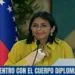 Vicepresidenta Rodríguez: Hay una histeria internacional por las actas del proceso electoral en Venezuela