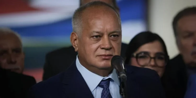 Diosdado Cabello: El CNE no publica actas, da resultados
