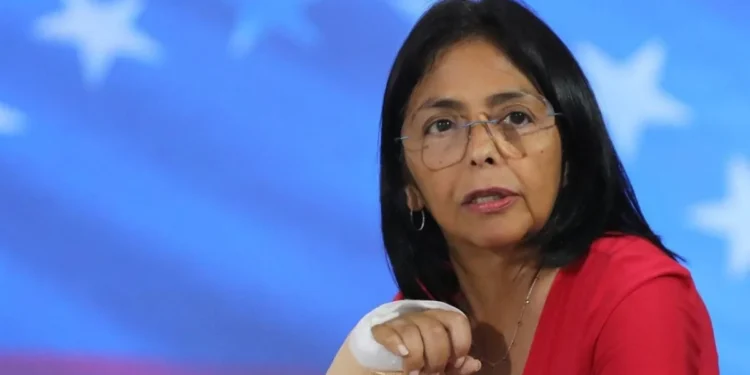 Delcy Rodríguez: Venezuela no agrede a otros países, es vigilante y garante de su vida nacional
