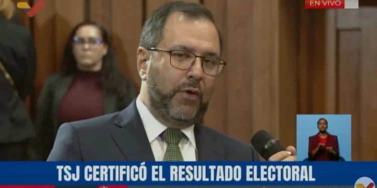 Canciller Yván Gil celebra dictamen del TSJ: ¡Ha triunfado el Estado de Derecho!
