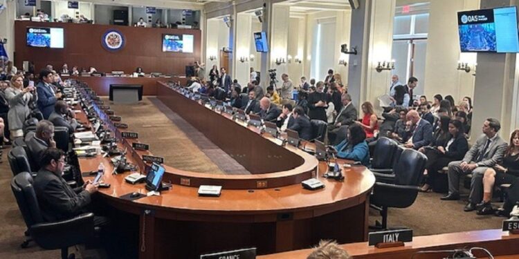 La OEA convoca a sesión extraordinaria para abordar crisis electoral en Venezuela