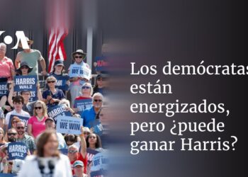 Los demócratas están energizados, pero ¿puede ganar Harris?