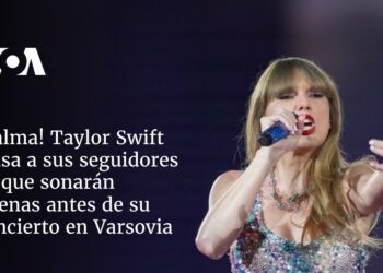 ¡Calma! Taylor Swift avisa a sus seguidores que sonarán sirenas antes de su concierto en Varsovia