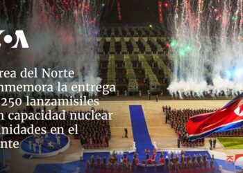 Corea del Norte conmemora la entrega de 250 lanzamisiles con capacidad nuclear a unidades en el frente