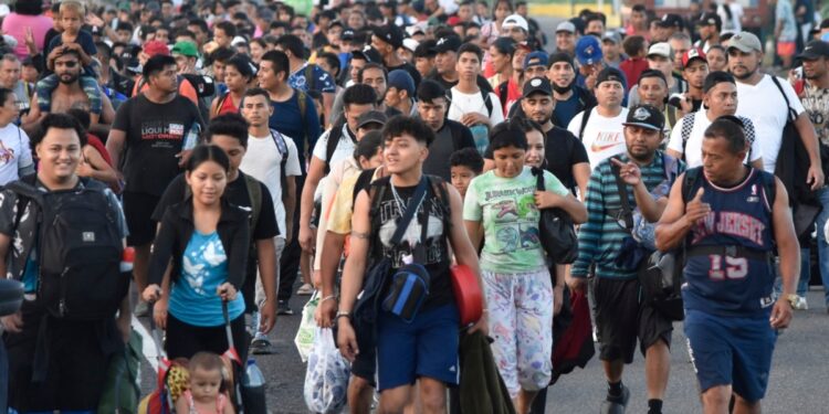 EEUU amplía al sur de México la zona para pedir asilo en línea en espera de frenar flujo al norte