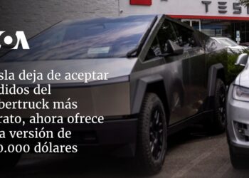 Tesla deja de aceptar pedidos del Cybertruck más barato, ahora ofrece una versión de 100.000 dólares