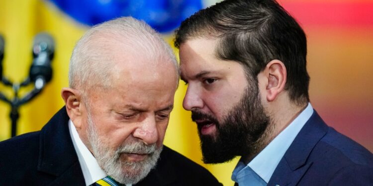 Boric recibió a Lula para afianzar lazos, pero ambos evitan profundizar sobre situación en Venezuela