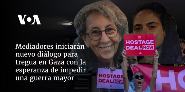 Mediadores iniciarán nuevo diálogo para tregua en Gaza con la esperanza de impedir una guerra mayor