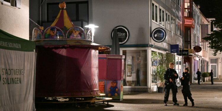 Tres muertos en ataque con cuchillo en ciudad de Alemania