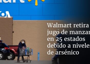 Walmart retira jugo de manzana en 25 estados debido a niveles de arsénico