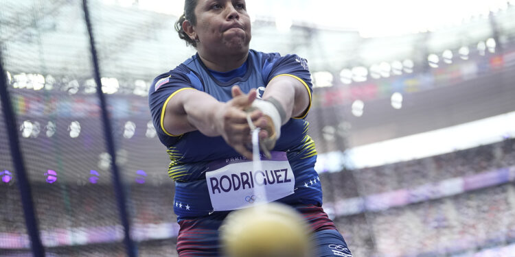 La venezolana Rosa Rodríguez pasa a su segunda final olímpica de martillo en los Juegos Olímpicos de París