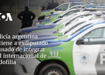 Policía argentina detiene a exdiputado acusado de integrar red internacional de pedofilia