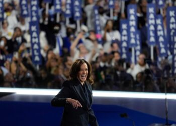 La vicepresidente Kamala Harris prometió este jueves ser “una presidente para todos los estadounidenses”