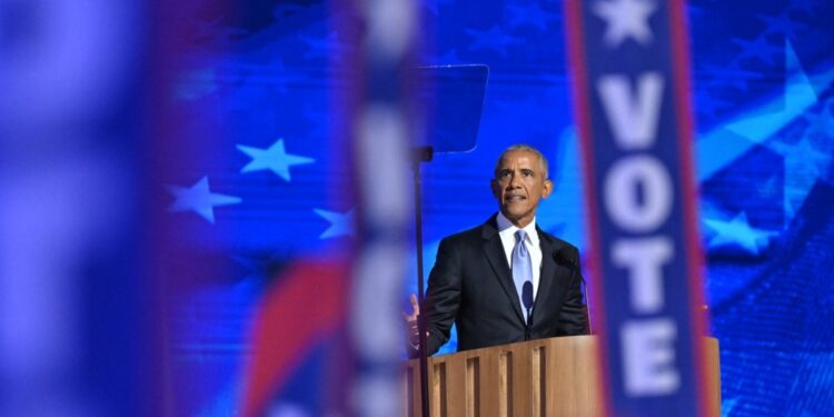 Obama cierra segunda noche de la Convención Demócrata con respaldo a Harris y advertencias sobre Trump