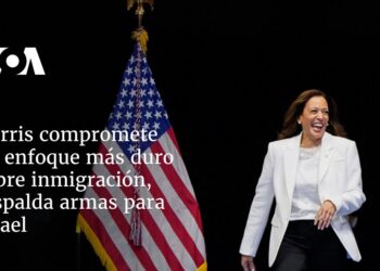 Harris compromete un enfoque más duro sobre inmigración, respalda armas para Israel