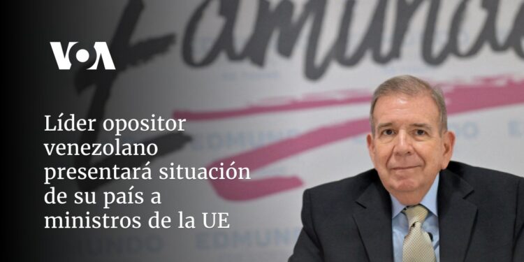 Líder opositor venezolano presentará situación de su país a ministros de la UE