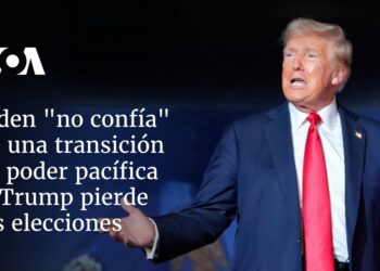 Biden «no confía» en una transición de poder pacífica si Trump pierde las elecciones