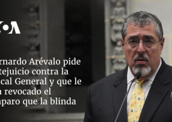 Bernardo Arévalo pide antejuicio contra la fiscal general y que le sea revocado el amparo que la blinda