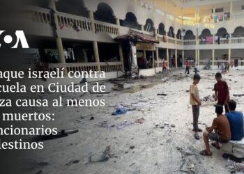 Ataque israelí contra escuela en Ciudad de Gaza causa al menos 80 muertos: funcionarios palestinos