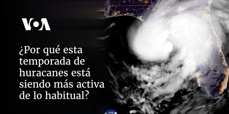 ¿Por qué esta temporada de huracanes está siendo más activa de lo habitual?