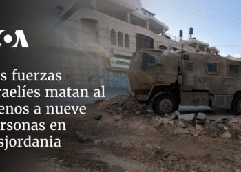 Las fuerzas israelíes matan al menos a nueve personas en Cisjordania