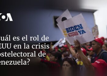 ¿Cuál es el rol de EEUU en la crisis postelectoral de Venezuela?
