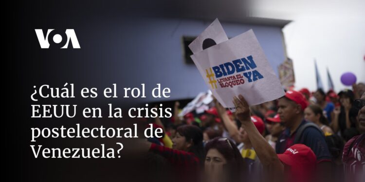 ¿Cuál es el rol de EEUU en la crisis postelectoral de Venezuela?